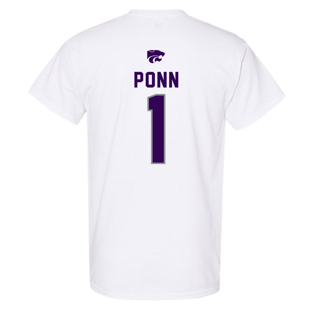 Kansas State - NCAA Women's Volleyball : Caleigh Ponn - EMAW T-Shirt-1