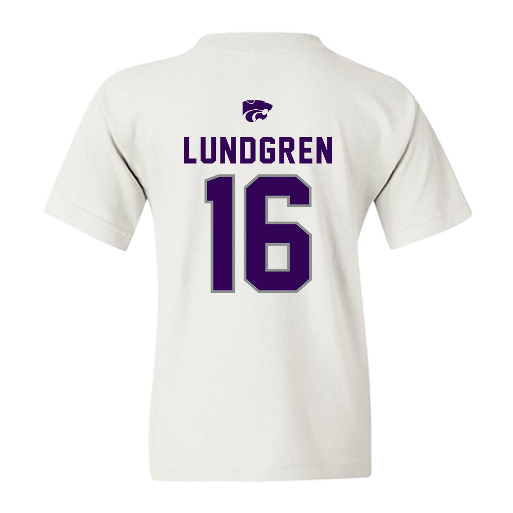 Kansas State - NCAA Women's Volleyball : Cadence Lundgren - EMAW Youth T-Shirt-1