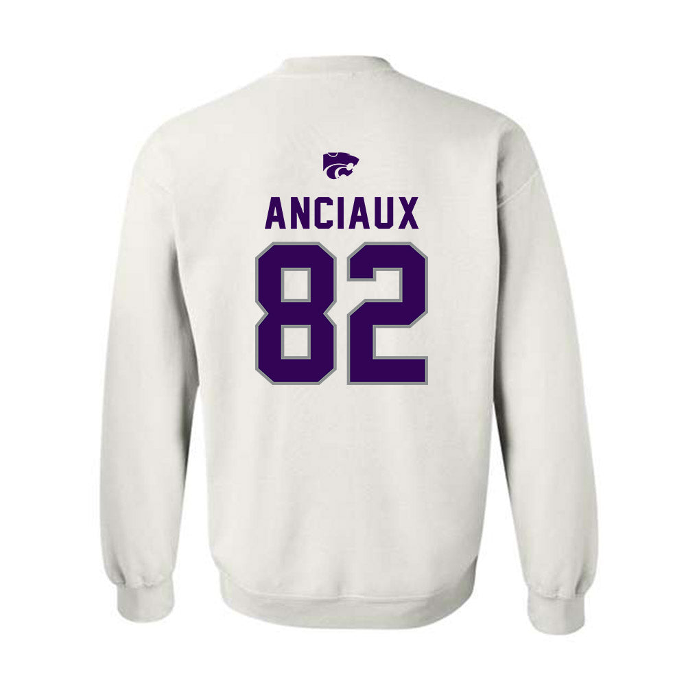 Kansas State - NCAA Football : Will Anciaux - EMAW Crewneck Sweatshirt-1