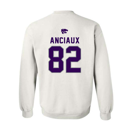 Kansas State - NCAA Football : Will Anciaux - EMAW Crewneck Sweatshirt-1