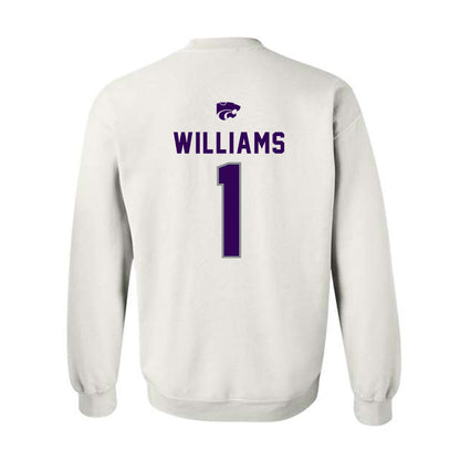 Kansas State - NCAA Football : Izaiah Williams - EMAW Crewneck Sweatshirt-1
