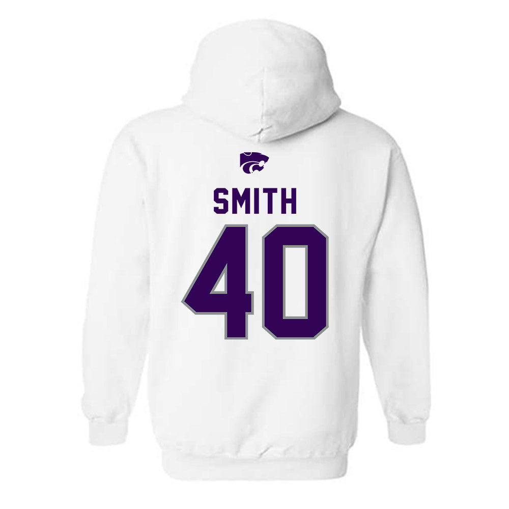 Kansas State - NCAA Baseball : Miles Smith - EMAW Hooded Sweatshirt-1