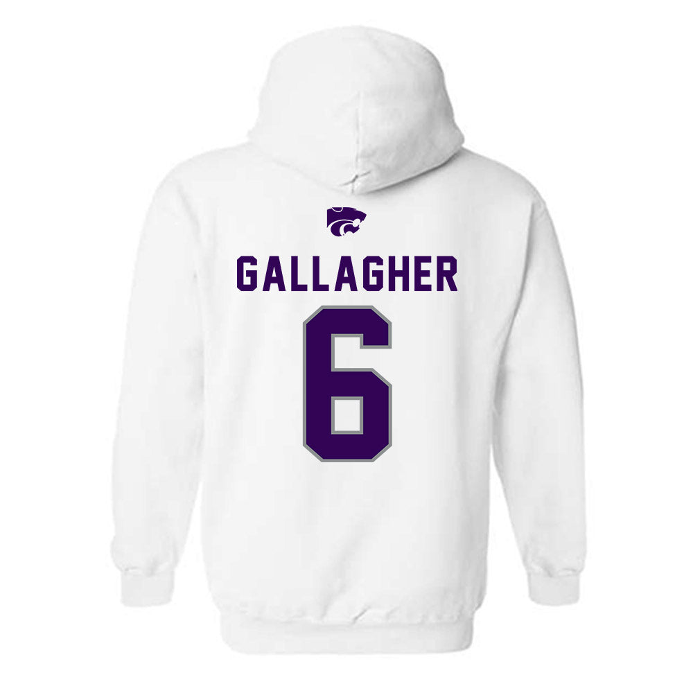 Kansas State - NCAA Baseball : Grant Gallagher - EMAW Hooded Sweatshirt-1