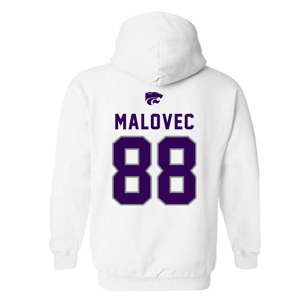 Kansas State - NCAA Men's Basketball : Timotej Malovec - EMAW Hooded Sweatshirt-1