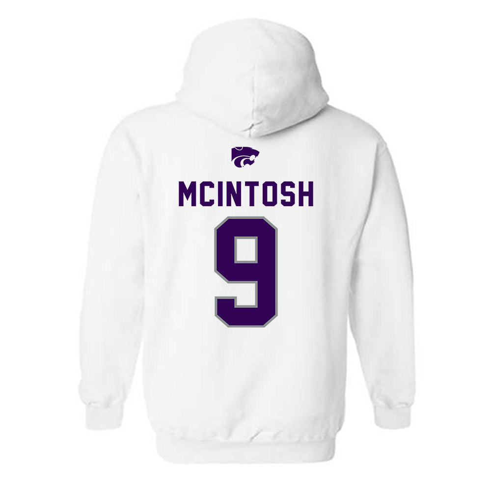 Kansas State - NCAA Football : Donovan McIntosh - EMAW Hooded Sweatshirt-1