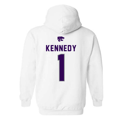 Kansas State - NCAA Baseball : Dee Kennedy - EMAW Hooded Sweatshirt-1