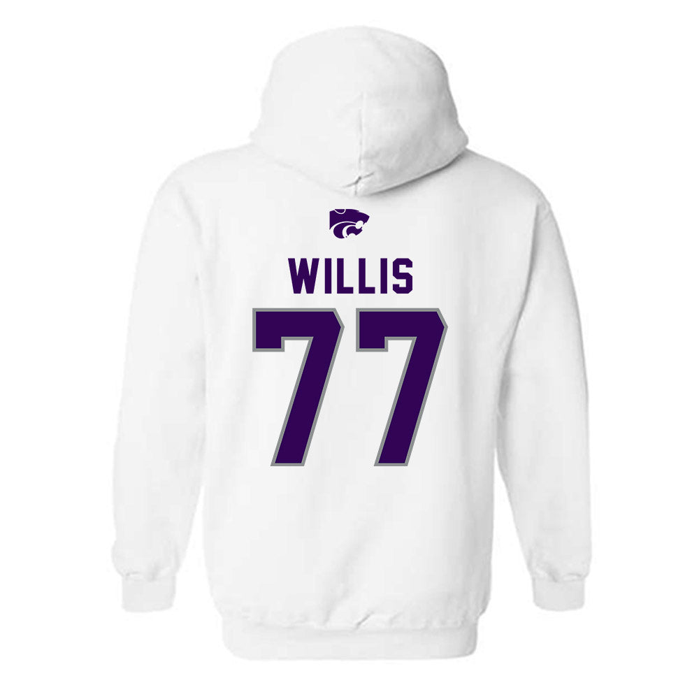 Kansas State - NCAA Baseball : Carver Willis - EMAW Hooded Sweatshirt-1