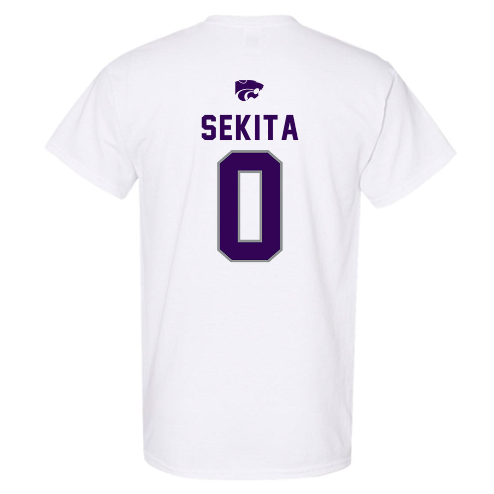 Kansas State - NCAA Women's Volleyball : Fuka Sekita - EMAW T-Shirt-1