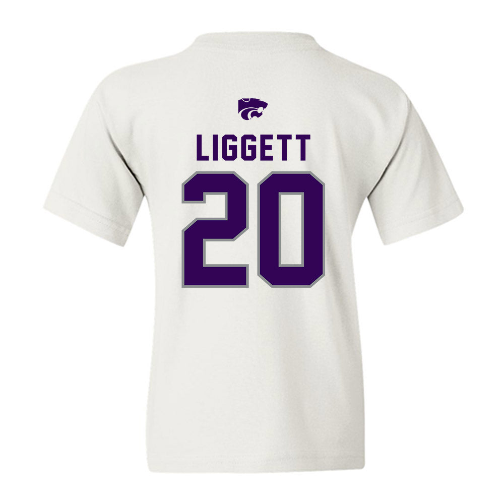 Kansas State - NCAA Baseball : Carson Liggett - EMAW Youth T-Shirt-1