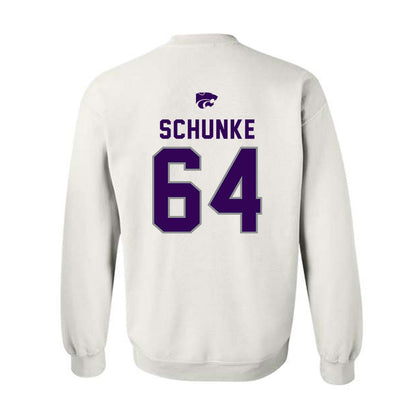 Kansas State - NCAA Football : Navarro Schunke - EMAW Crewneck Sweatshirt-1
