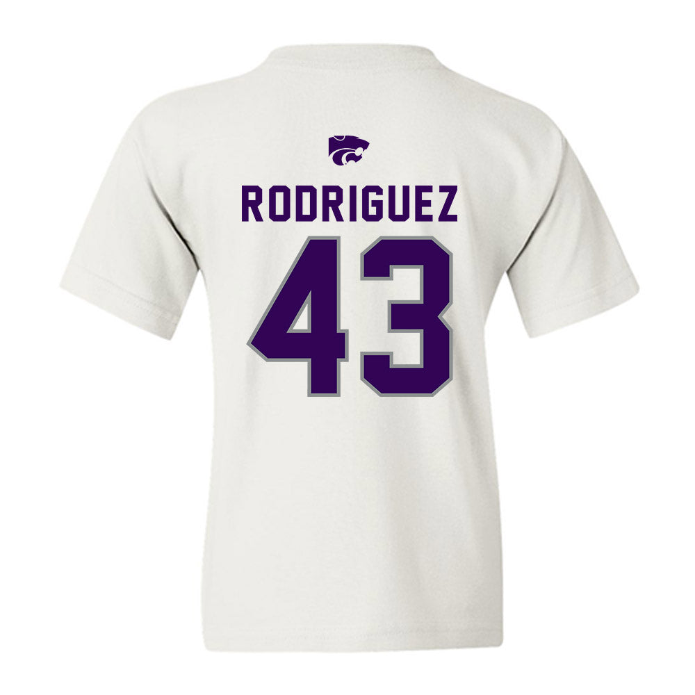 Kansas State - NCAA Football : Luis Rodriguez - EMAW Youth T-Shirt-1