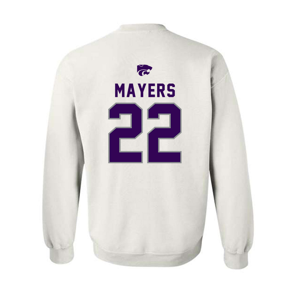 Kansas State - NCAA Women's Soccer : Langley Mayers - EMAW Crewneck Sweatshirt-1