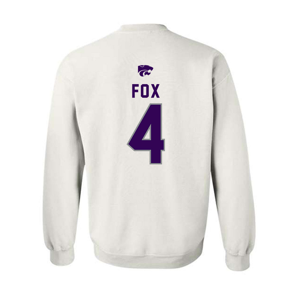 Kansas State - NCAA Women's Volleyball : Reagan Fox - EMAW Crewneck Sweatshirt-1