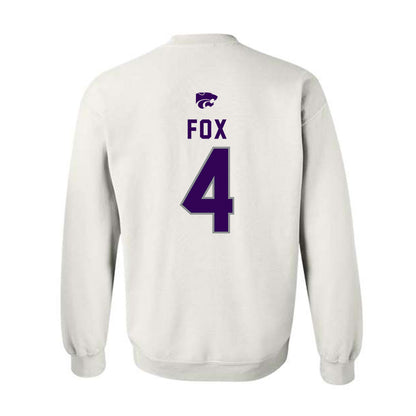 Kansas State - NCAA Women's Volleyball : Reagan Fox - EMAW Crewneck Sweatshirt-1