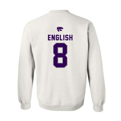 Kansas State - NCAA Baseball : Nick English - EMAW Crewneck Sweatshirt-1