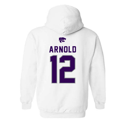 Kansas State - NCAA Baseball : Aaron Arnold - EMAW Hooded Sweatshirt-1