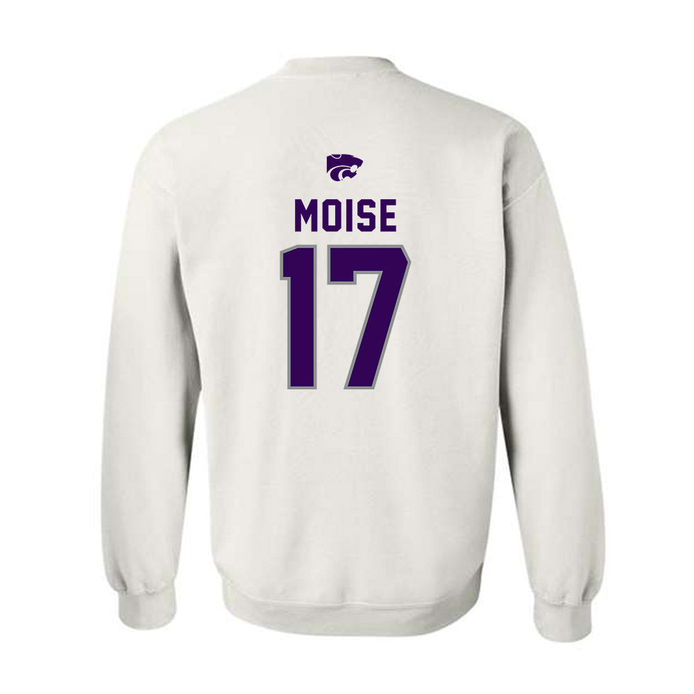 Kansas State - NCAA Football : Adonis Moise - EMAW Crewneck Sweatshirt-1