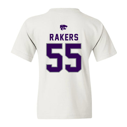 Kansas State - NCAA Football : Kyle Rakers - EMAW Youth T-Shirt-1