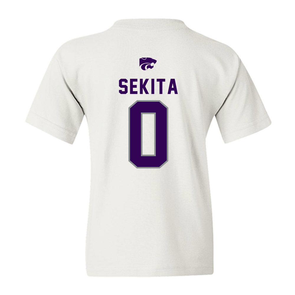 Kansas State - NCAA Women's Volleyball : Fuka Sekita - EMAW Youth T-Shirt-1