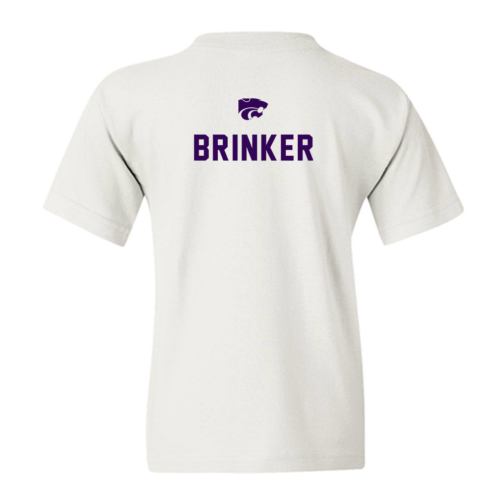 Kansas State - NCAA Women's Track & Field : Delaney Brinker - EMAW Youth T-Shirt-1