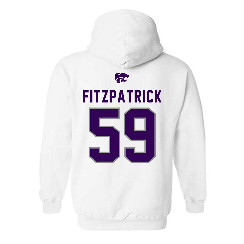 Kansas State - NCAA Football : George Fitzpatrick - EMAW Hooded Sweatshirt-1