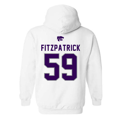 Kansas State - NCAA Football : George Fitzpatrick - EMAW Hooded Sweatshirt-1