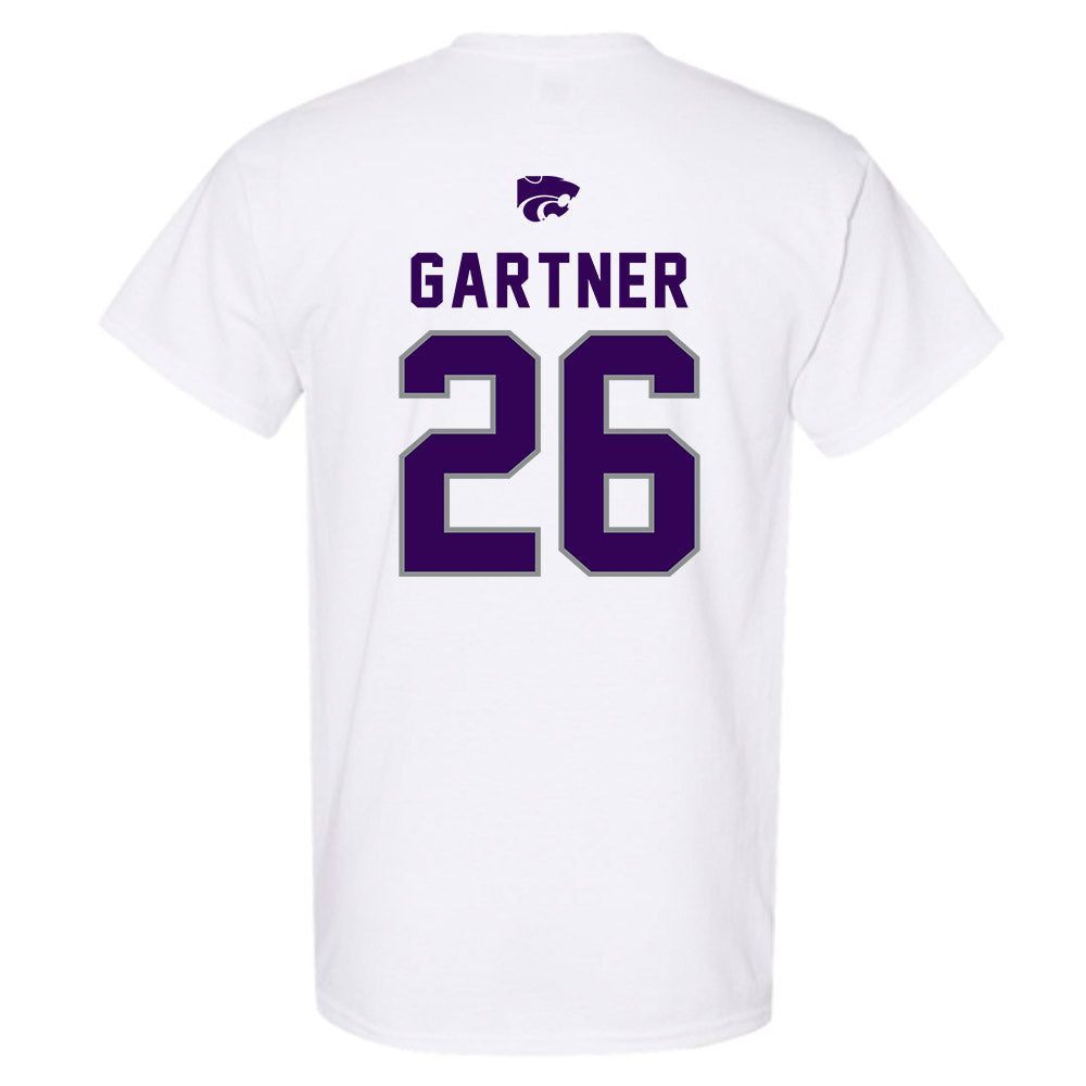 Kansas State - NCAA Baseball : Noah Gartner - EMAW T-Shirt-1