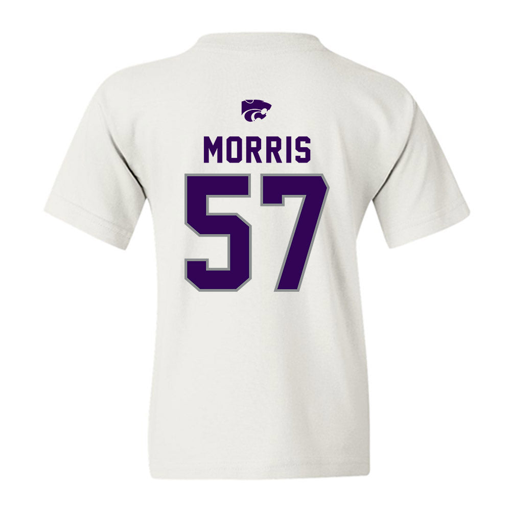 Kansas State - NCAA Football : Delvin Morris - EMAW Youth T-Shirt-1