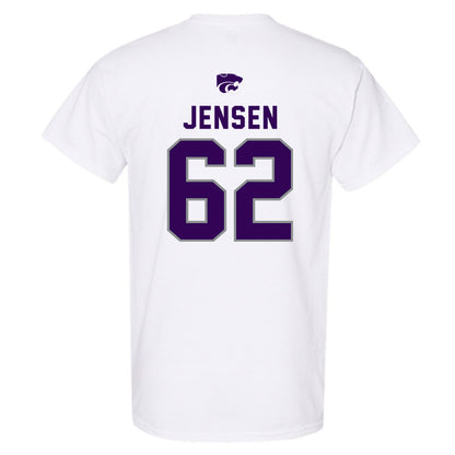 Kansas State - NCAA Football : Jordan Jensen - EMAW T-Shirt-1