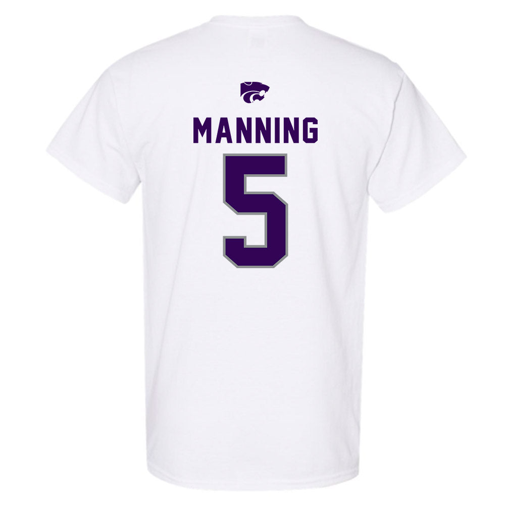 Kansas State - NCAA Football : Joshua Manning - EMAW T-Shirt-1