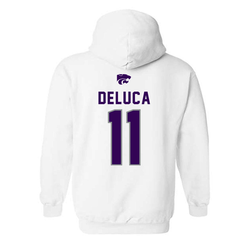 Kansas State - NCAA Women's Soccer : Emerson DeLuca - EMAW Hooded Sweatshirt-1