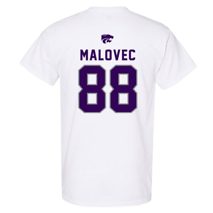 Kansas State - NCAA Men's Basketball : Timotej Malovec - EMAW T-Shirt-1