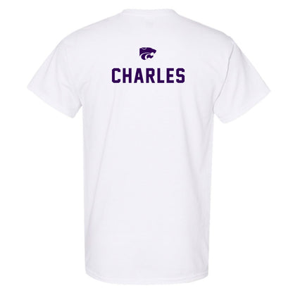 Kansas State - NCAA Men's Track & Field : Dorian Charles - EMAW T-Shirt-1