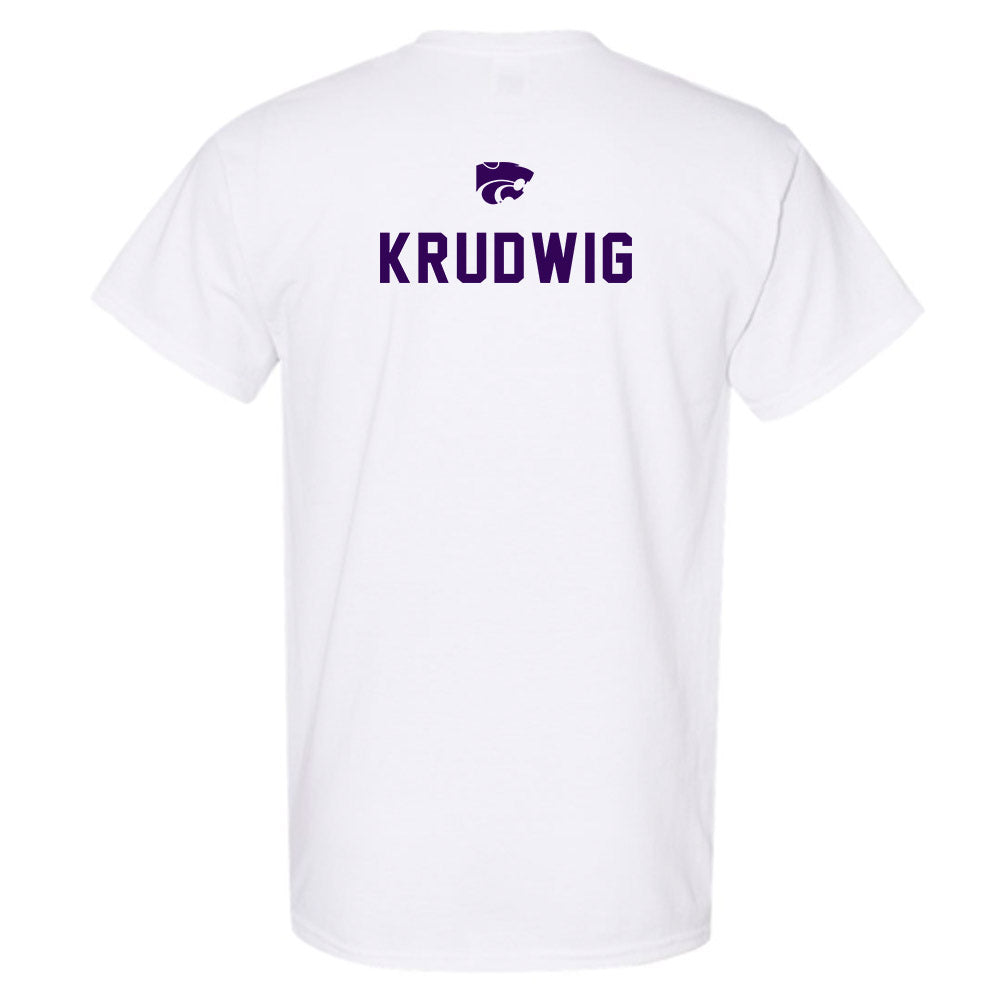 Kansas State - NCAA Men's Track & Field : Vance Krudwig - EMAW T-Shirt-1
