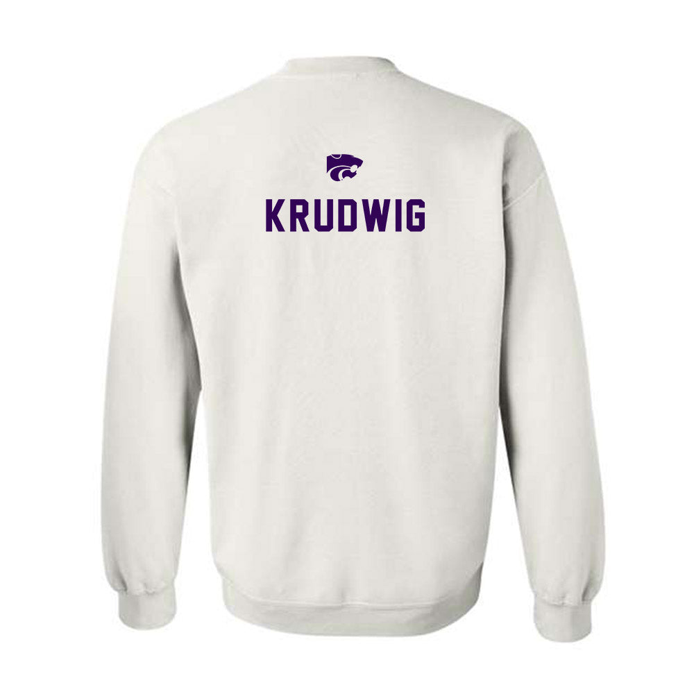 Kansas State - NCAA Men's Track & Field : Vance Krudwig - EMAW Crewneck Sweatshirt-1