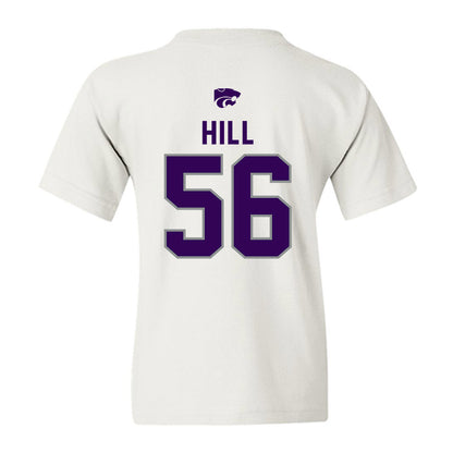 Kansas State - NCAA Football : Elijah Hill - EMAW Youth T-Shirt-1