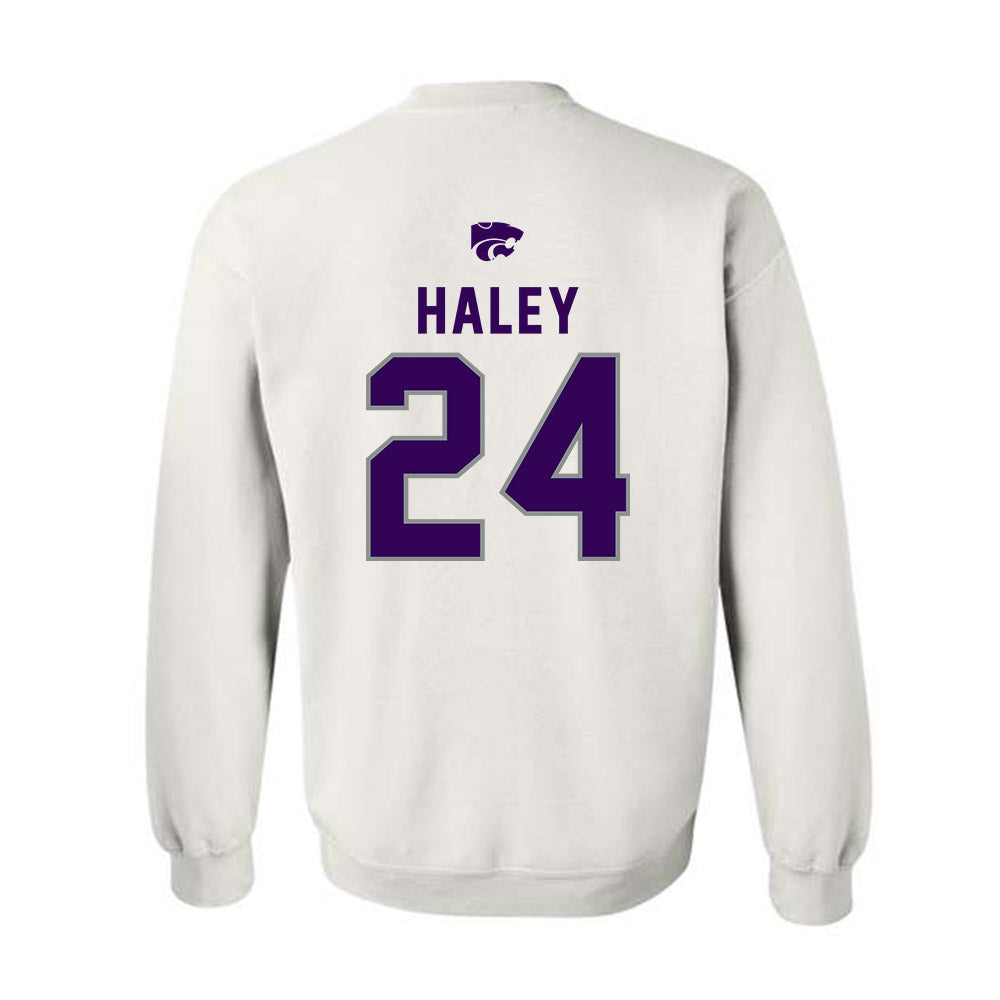 Kansas State - NCAA Baseball : Austin Haley - EMAW Crewneck Sweatshirt-1