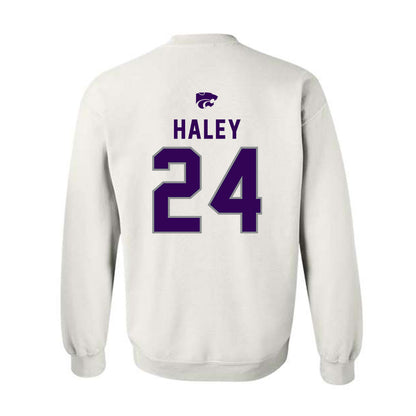 Kansas State - NCAA Baseball : Austin Haley - EMAW Crewneck Sweatshirt-1