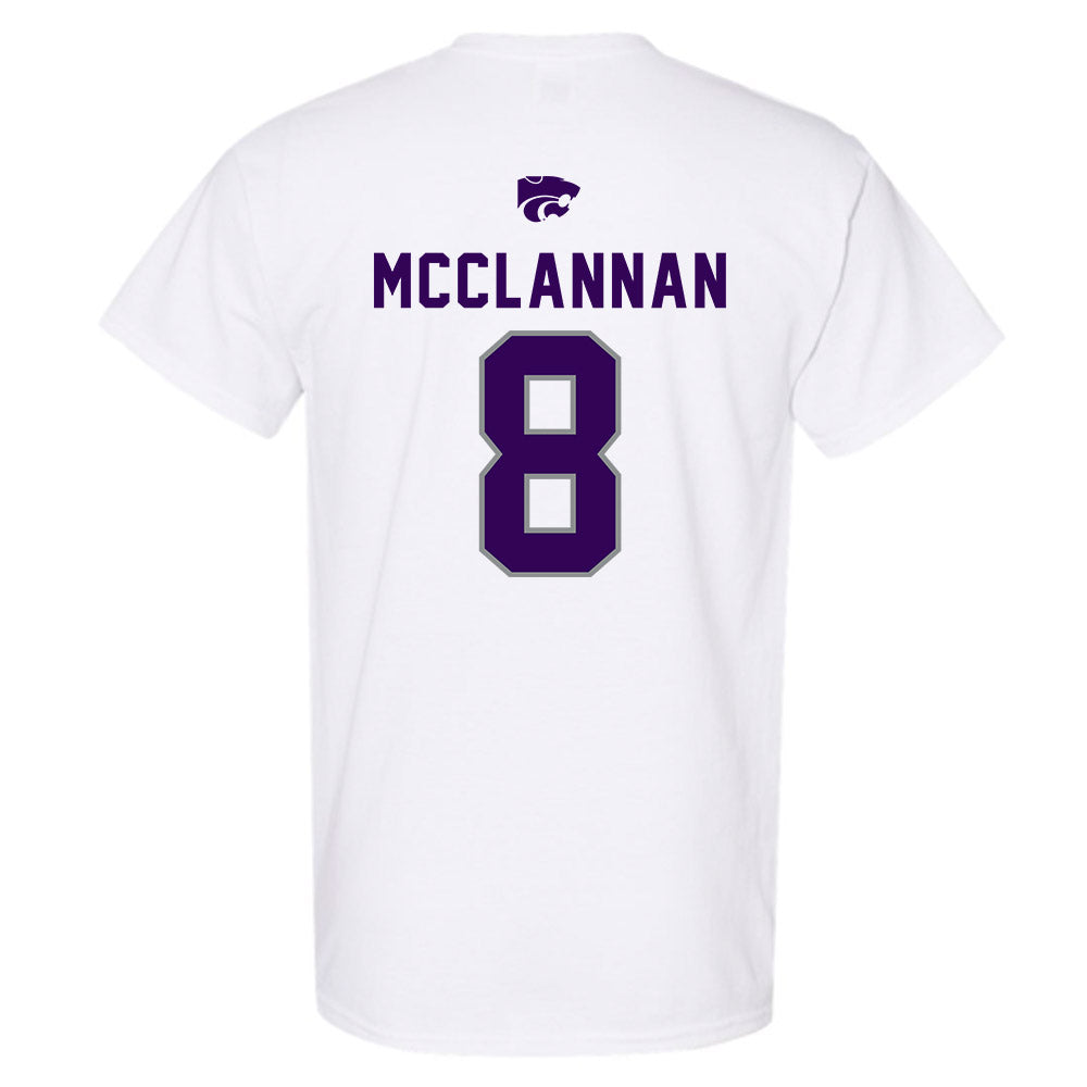 Kansas State - NCAA Football : Simon McClannan - EMAW T-Shirt-1