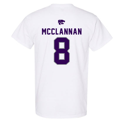 Kansas State - NCAA Football : Simon McClannan - EMAW T-Shirt-1