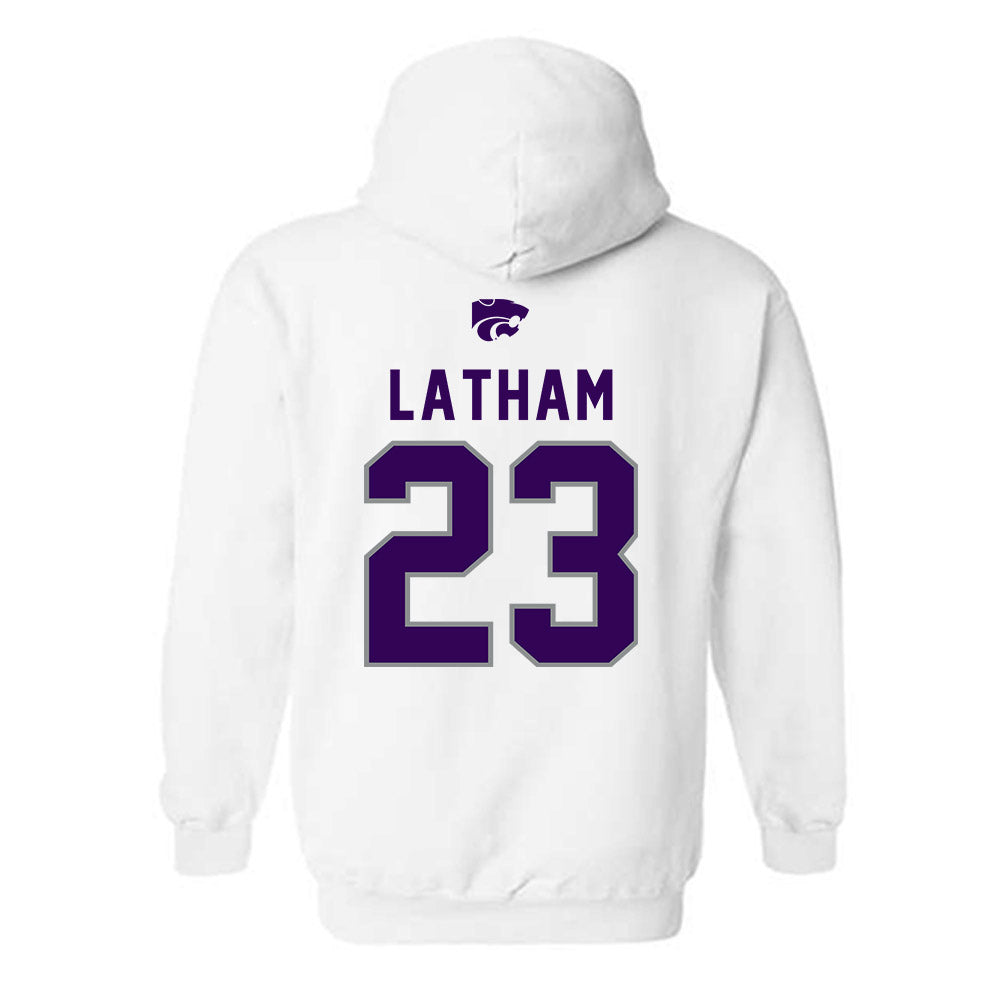 Kansas State - NCAA Women's Volleyball : Lauren Latham - EMAW Hooded Sweatshirt-1