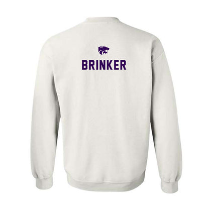 Kansas State - NCAA Women's Track & Field : Delaney Brinker - EMAW Crewneck Sweatshirt-1