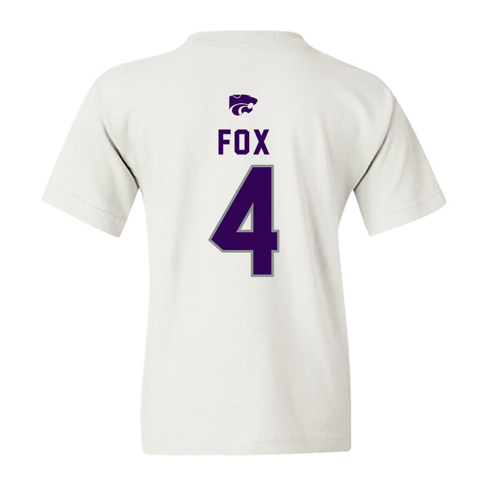 Kansas State - NCAA Women's Volleyball : Reagan Fox - EMAW Youth T-Shirt-1