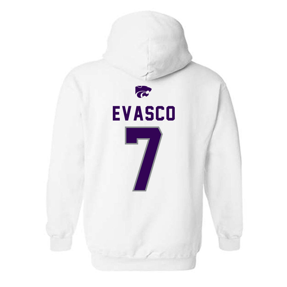 Kansas State - NCAA Baseball : Aj Evasco - EMAW Hooded Sweatshirt-1