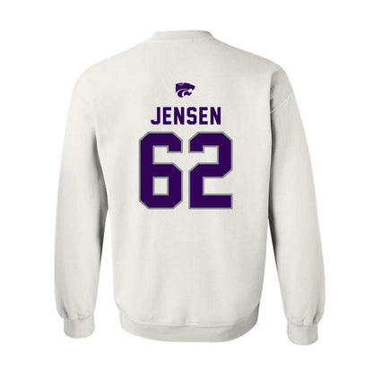 Kansas State - NCAA Football : Jordan Jensen - EMAW Crewneck Sweatshirt-1