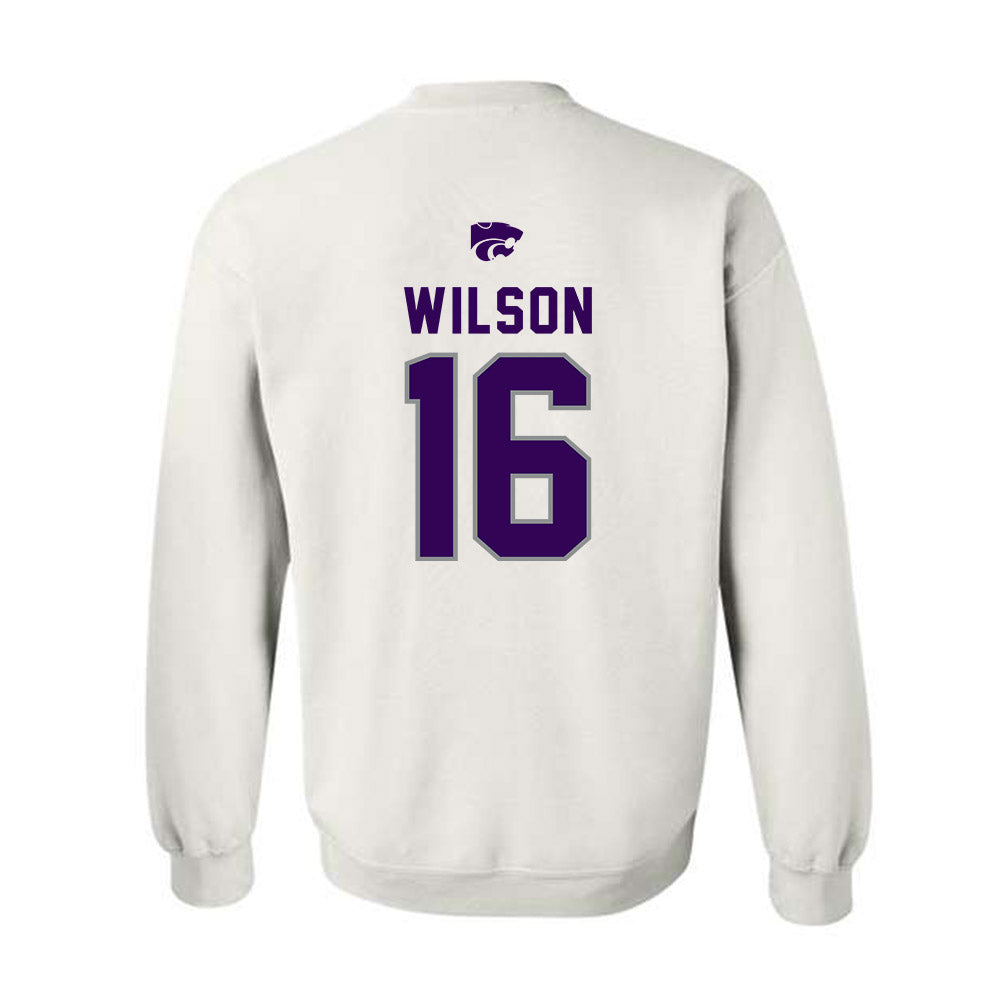 Kansas State - NCAA Football : Julius Wilson - EMAW Crewneck Sweatshirt-1