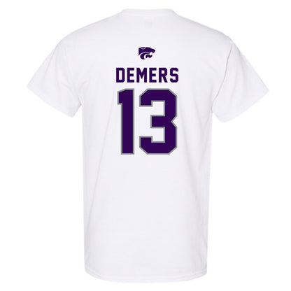 Kansas State - NCAA Women's Soccer : Gabby DeMers - EMAW T-Shirt-1