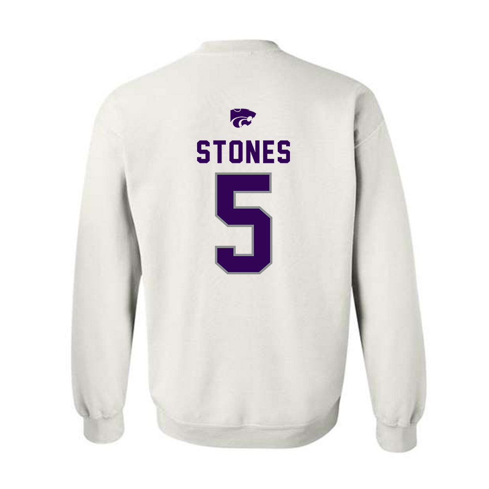 Kansas State - NCAA Women's Volleyball : Avery Stones - EMAW Crewneck Sweatshirt-1