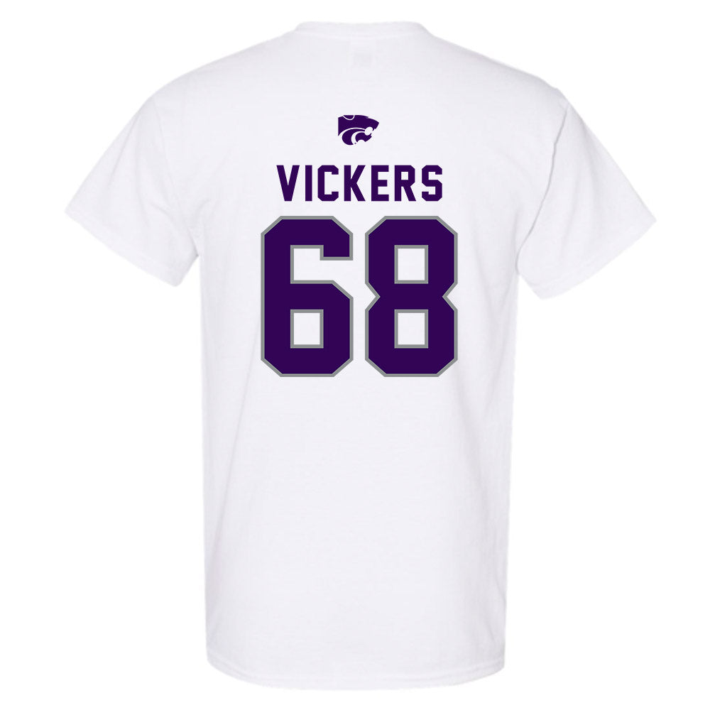 Kansas State - NCAA Football : Joe Vickers - EMAW T-Shirt-1