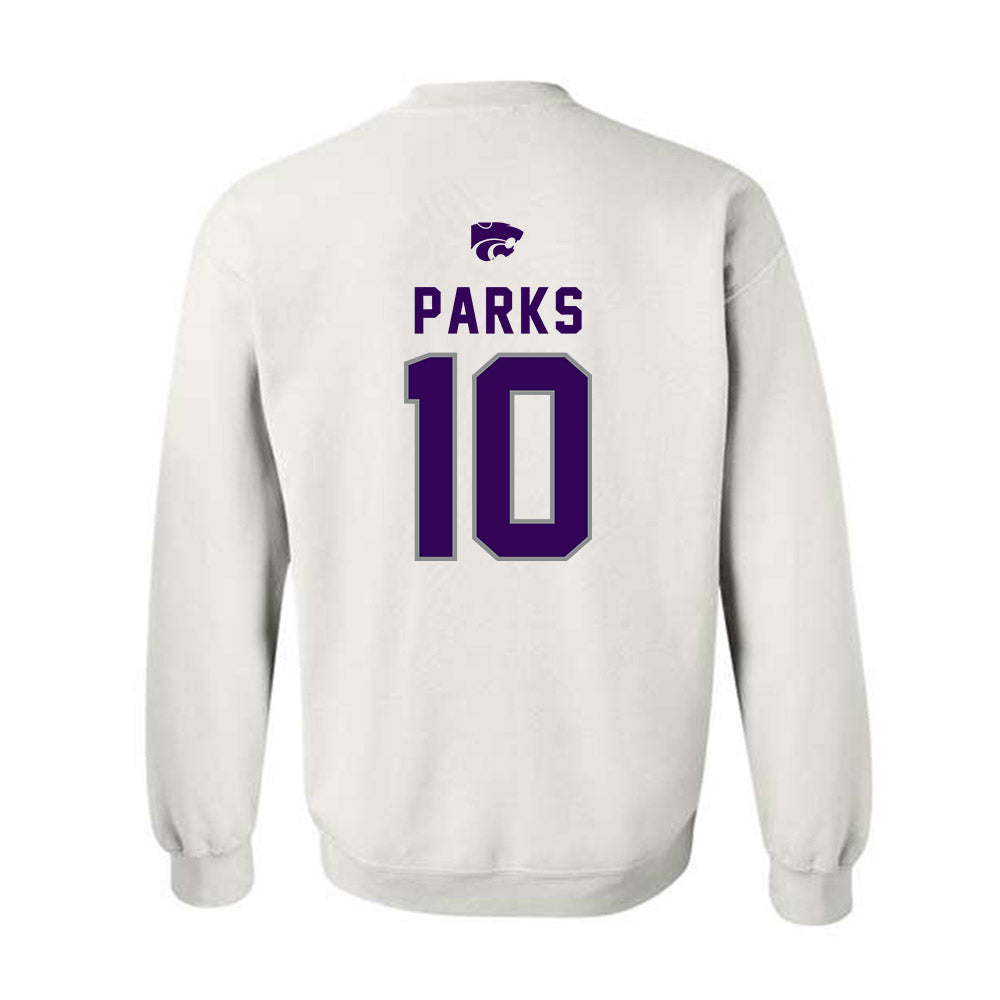 Kansas State - NCAA Women's Basketball : mikayla parks - EMAW Crewneck Sweatshirt-1